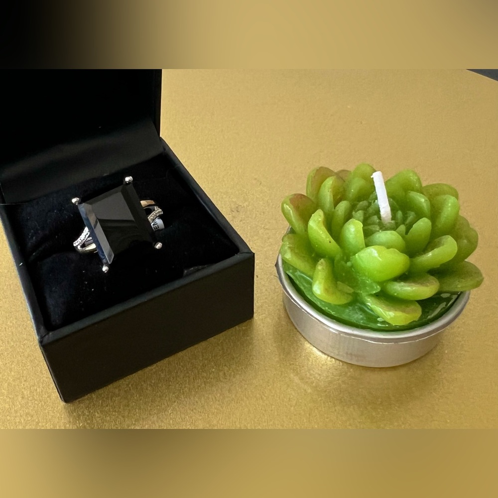 NIB Black Onyx ring π - Picture 2 of 6